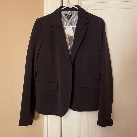 NWT J Crew Mercantile (this is J Crew’s high-end line)Blazer, black size 12. - Picture 2 of 14